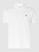 Lacoste Poloshirt mit Label-Stitching Modell 'L.12.12 CORE' in Weiss, ...