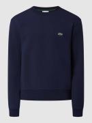 Lacoste Sweatshirt mit Logo-Detail in Marine, Größe XXS