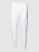 Lacoste Sweatpants mit Label-Detail in Weiss, Größe S
