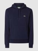 Lacoste Classic Fit Hoodie mit Känguru-Tasche in Marine, Größe XXL