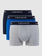 Lacoste Trunks mit Label-Details im 3er-Pack in Blau, Größe M