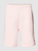 Lacoste Regular Fit Shorts mit elastischem Bund in Rosa, Größe XL