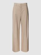 Mango Regular Fit Stoffhose mit Nadelstreifen Modell 'FLORIDA' in Sand...