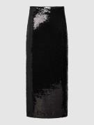 Mango Midirock mit Allover-Paillettenbesatz Modell 'XAVI' in Black, Gr...