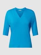 OPUS T-Shirt aus Viskose mit 1/2-Arm Modell 'Sadja' in Blau, Größe 40