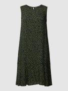OPUS Minikleid aus Viskose mit Allover-Muster Modell 'Wenola' in Black...