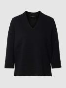 OPUS Sweatshirt mit elastischem Saum Modell 'Ganila' in Black, Größe 3...