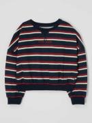 Pepe Jeans Sweatshirt aus Baumwollmischung Modell 'Elvar' in Marinebla...