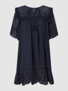 Pepe Jeans Kleid aus Viskose Modell 'Flora' in Marine, Größe S