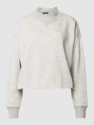 Polo Ralph Lauren Oversized Sweatshirt mit Stehkragen in Stein, Größe ...