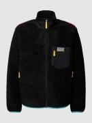 Polo Ralph Lauren Jacke aus Teddyfell in Black, Größe S