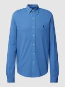 Polo Ralph Lauren Slim Fit Freizeithemd mit Button-Down-Kragen in Bleu...
