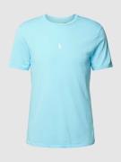 Polo Ralph Lauren T-Shirt mit Logo-Stitching in Aqua, Größe S