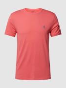 Polo Ralph Lauren T-Shirt in Melange-Optik in Rot, Größe XXL