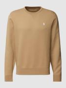 Polo Ralph Lauren Sweatshirt mit Rundhalsausschnitt in Khaki, Größe S
