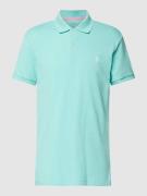 Polo Ralph Lauren Tailored Fit Poloshirt mit Label-Stitching in Mint, ...