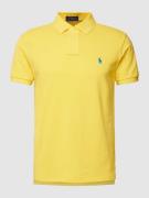 Polo Ralph Lauren Poloshirt mit Label-Stitching und Regular Fit in Gel...