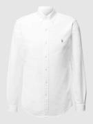 Polo Ralph Lauren Slim Fit Freizeithemd aus Oxford in Weiss, Größe S