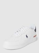 Polo Ralph Lauren Sneaker mit Label-Stitching in Weiss, Größe 45