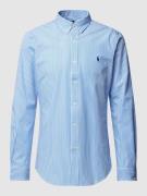 Polo Ralph Lauren Hemd mit Regular Fit und Button-Down-Kragen in Hellb...