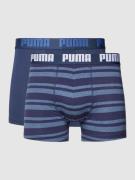 Puma Trunks mit Teilungsnähten Modell 'HERITAGE' im 2er-Pack in Jeansb...