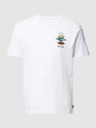Rip Curl T-Shirt mit Rundhalsausschnitt Modell 'SEARCH ICON' in Weiss,...