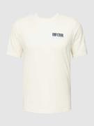 Rip Curl T-Shirt mit Label-Print Modell 'SOUL' in Ecru, Größe S