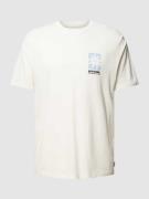 Rip Curl T-Shirt mit Label-Print Modell 'BLOCK OUT' in Offwhite, Größe...