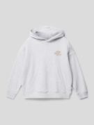 Rip Curl Hoodie mit Label-Print Modell 'Rolling' in Hellgrau Melange, ...