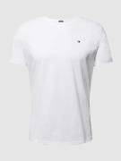 Tommy Hilfiger T-Shirt aus Organic Cotton in Weiss, Größe L