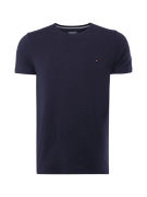 Tommy Hilfiger Slim Fit T-Shirt mit Rundhalsausschnitt in Marine, Größ...