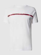 Tommy Hilfiger T-Shirt mit Lyocell-Anteil in Weiss, Größe S