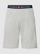 Tommy Hilfiger Sweatshorts mit elastischem Logo-Bund Modell 'JERSEY SH...