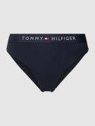 TOMMY HILFIGER Slip mit elastischem Logo-Bund in Dunkelblau, Größe XS