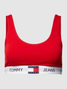 TOMMY HILFIGER Bralette mit Logo-Saum Modell 'HERITAGE' in Rot, Größe ...