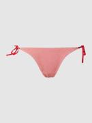 TOMMY HILFIGER Bikini-Hose mit Schnürung in Neon Pink, Größe S