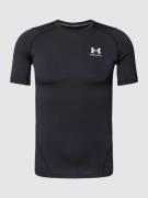 Under Armour T-Shirt mit Label-Print in Black, Größe XXL