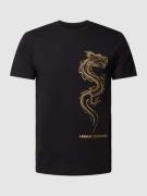 ARMANI EXCHANGE T-Shirt mit Motiv-Stitching Modell 'Chinese Big Dragon...