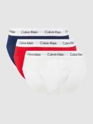 Calvin Klein Underwear Slips aus Baumwoll-Mix im 3er-Pack in Weiss, Gr...