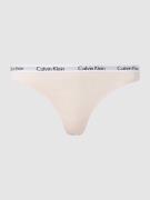 Calvin Klein Underwear String aus Baumwoll-Elasthan-Mix in Rosa, Größe...