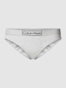 Calvin Klein Underwear Slip mit Brand-Schriftzug in Silber Melange, Gr...