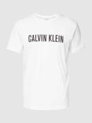 Calvin Klein Underwear T-Shirt mit Label-Print in Weiss, Größe M