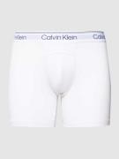 Calvin Klein Underwear Trunks mit Label-Detail in Weiss, Größe XS