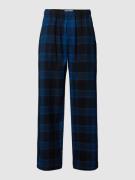 Calvin Klein Underwear Pyjama-Hose mit Tartan-Karo in Blau, Größe L