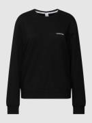 Calvin Klein Underwear Sweatshirt im unifarbenen Design in Black, Größ...