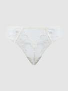 Calvin Klein Underwear String aus Spitze in Ecru, Größe L