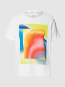 Calvin Klein Underwear T-Shirt mit Label-Print in Mittelgrau, Größe XS