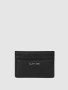 CK Calvin Klein Kartenetui in Leder-Optik in Black, Größe One Size