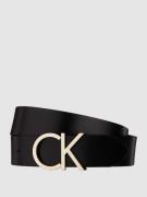 CK Calvin Klein Ledergürtel mit Label-Applikation in Black, Größe 95