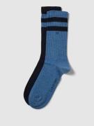 CK Calvin Klein Socken mit Label-Detail im 2er-Pack in Blau Melange, G...